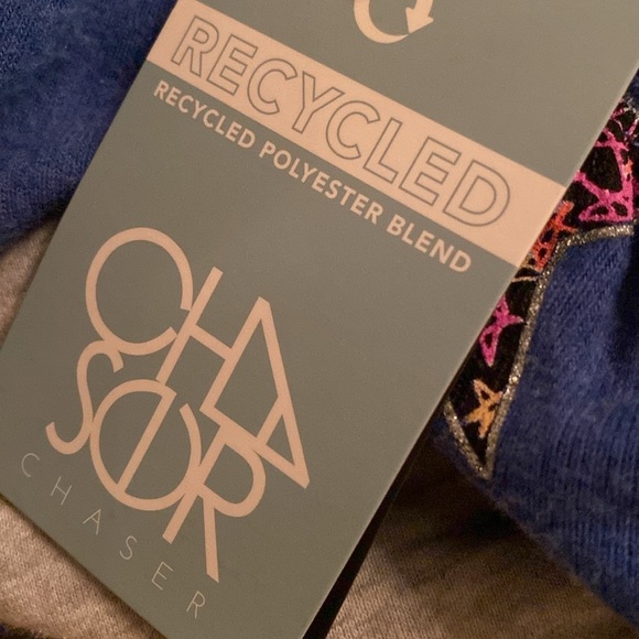 Chaser Girls' star RPET Bliss Knit Raglan Sweatshirt and sweatpants size 12 - Picture 5 of 5